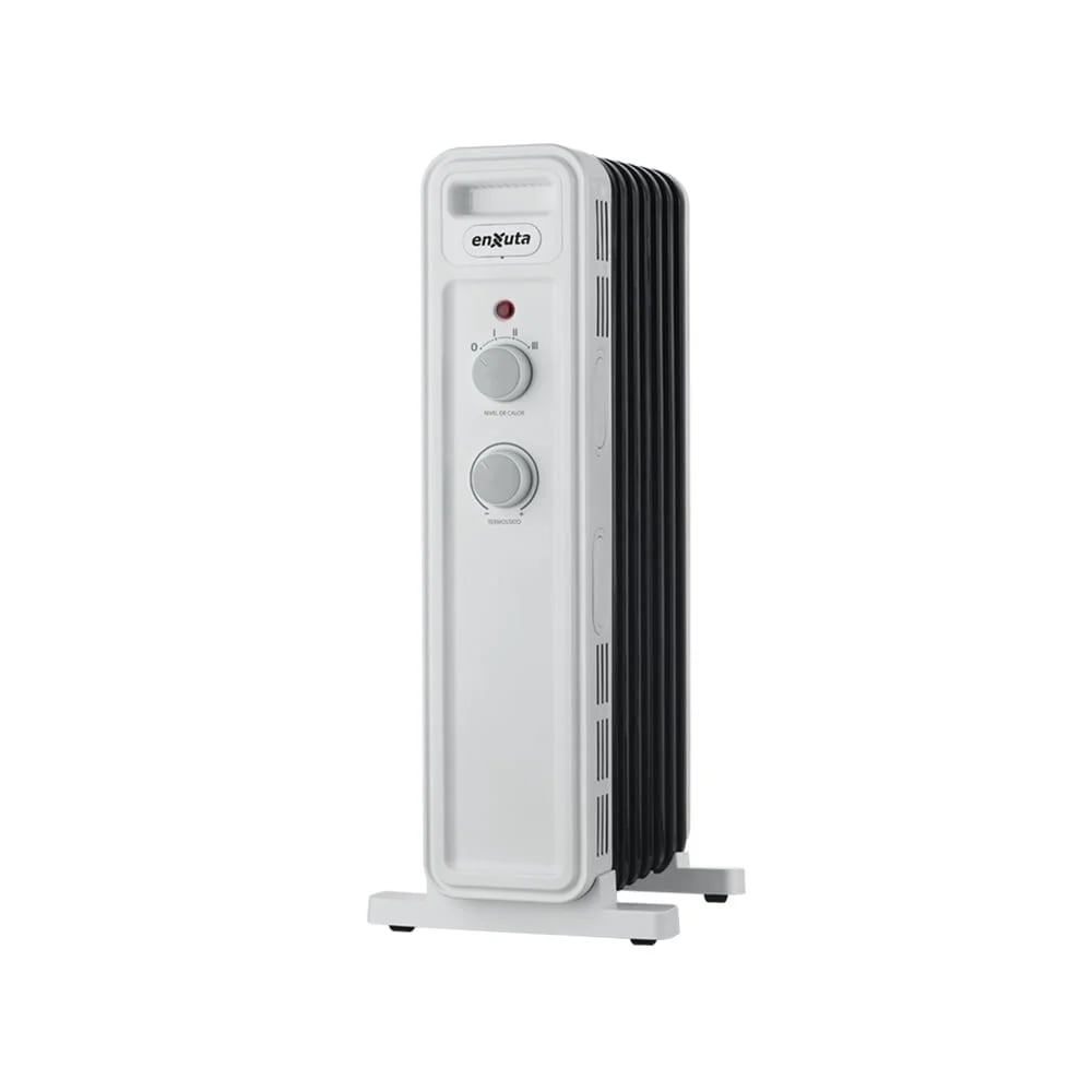 Radiador De Aceite Enxuta 7 Elementos 1500w Termostato