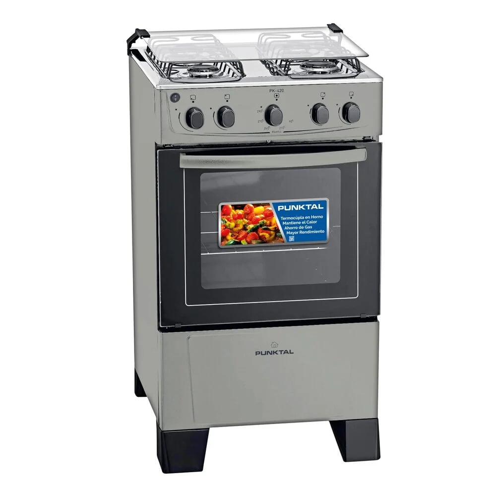Cocina Punktal Pk-420 4 Hornallas Encendido Electr Gas