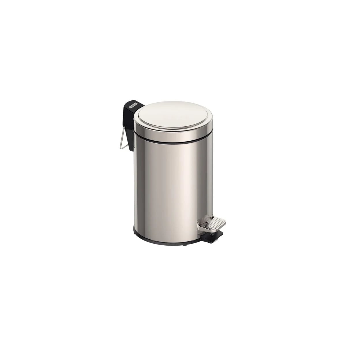 Papelera de acero inoxidable con pedal Tramontina Brasil 3 L
