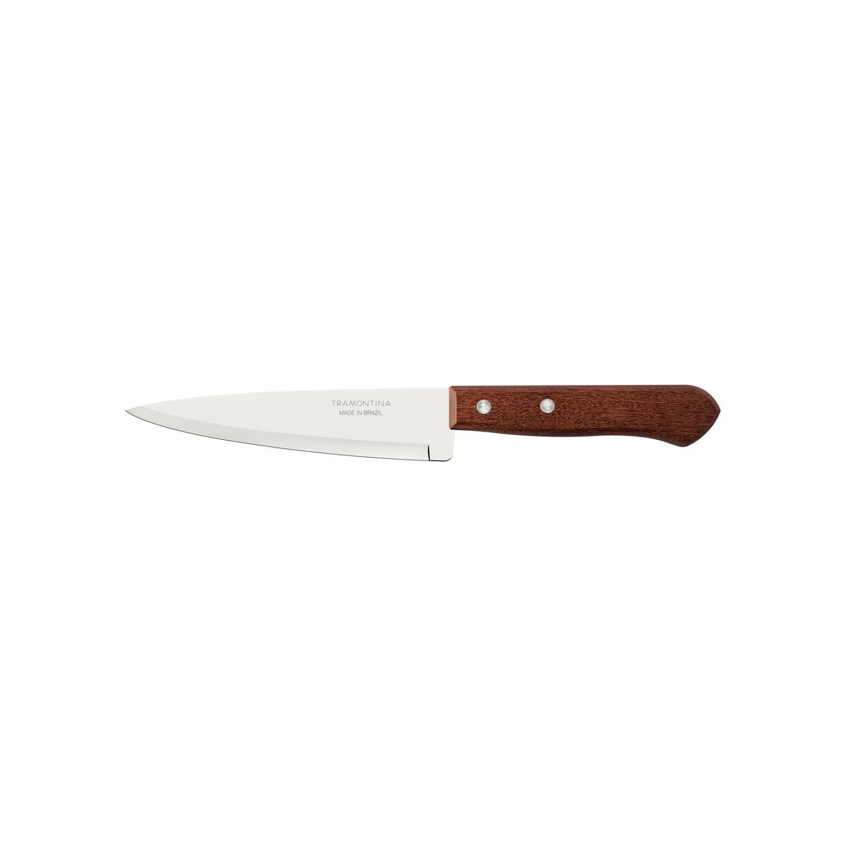 Cuchillo de cocina y pescado Tramontina Dynamic de acero inoxidable 6 pulgadas con mango de madera