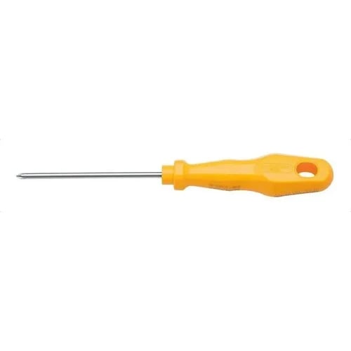Destornillador Phillips con mango amarillo Tramontina Master 1/8 × 3 pulgadas