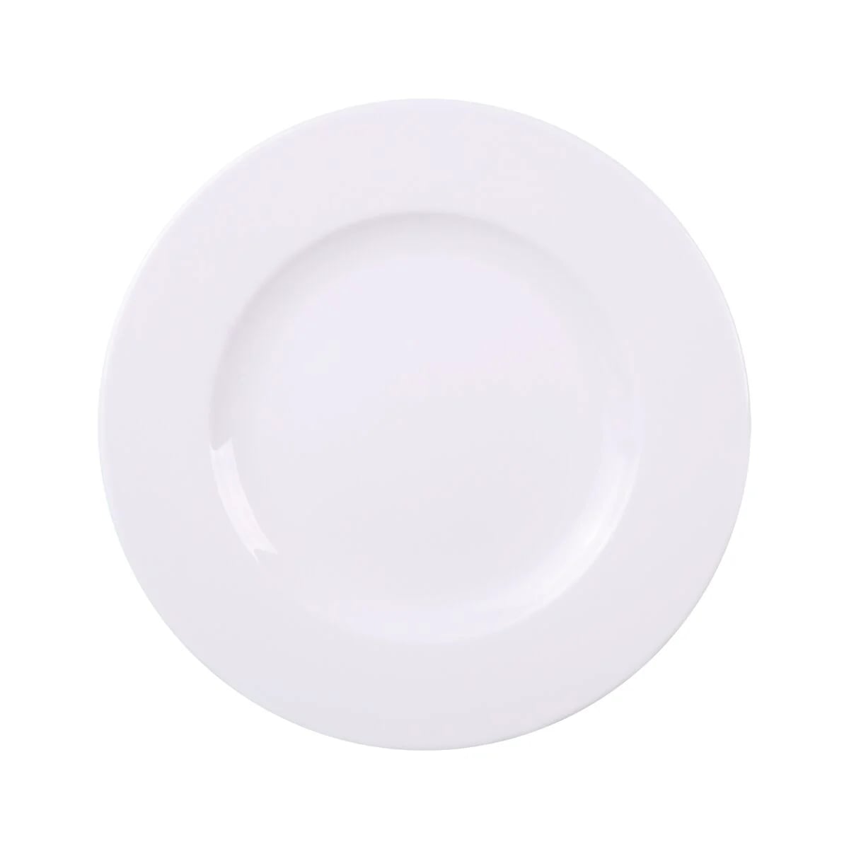 Plato llano Tramontina Elena de porcelana 27 cm