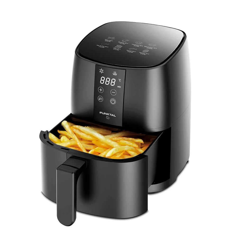 Freidora Sin Aceite Punktal Control Digital 4 Litros 1400w