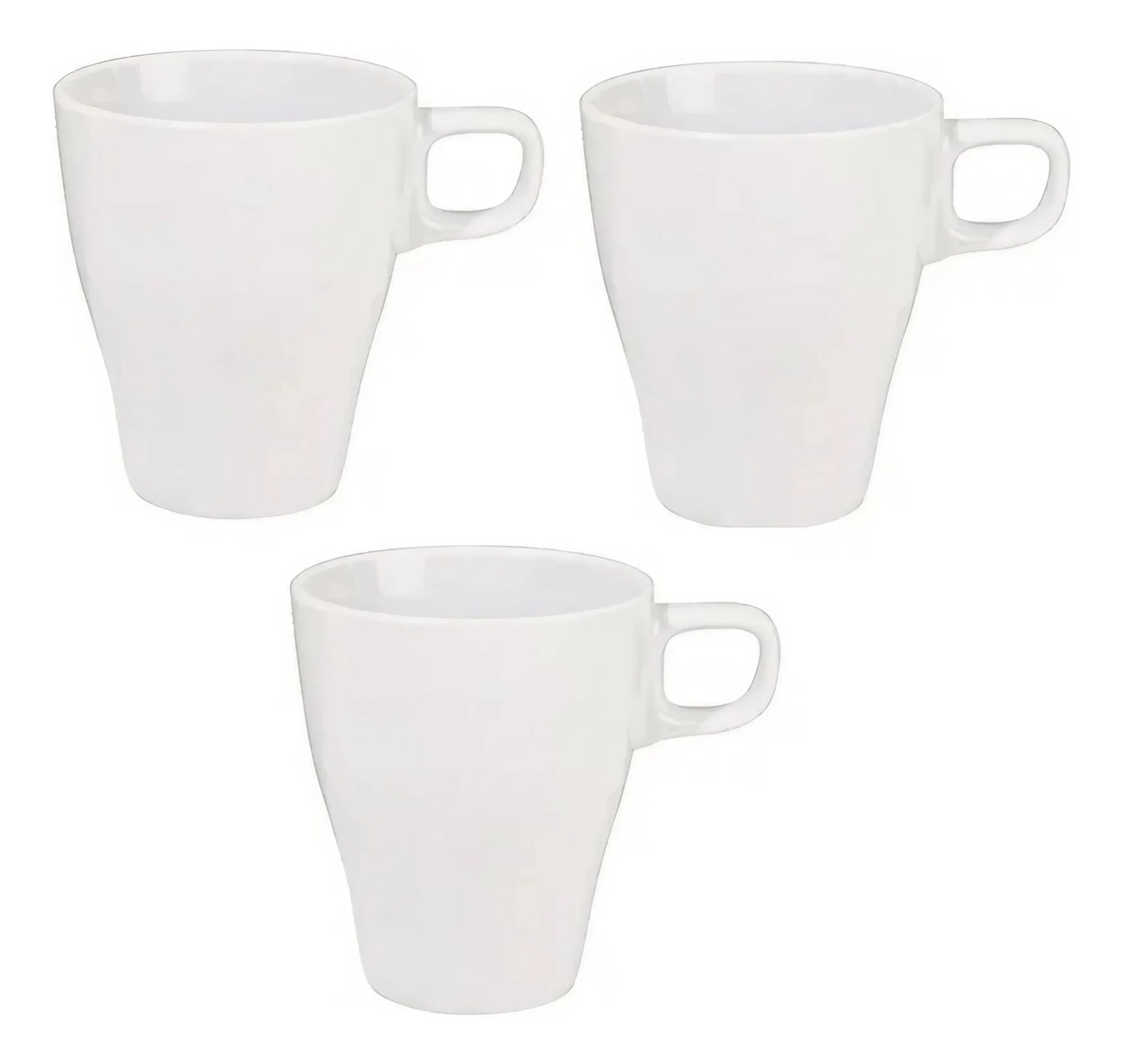 Taza Ceramica Mug Jarro Cafe Te 250 Ml X 3 Uni Grupo Dos