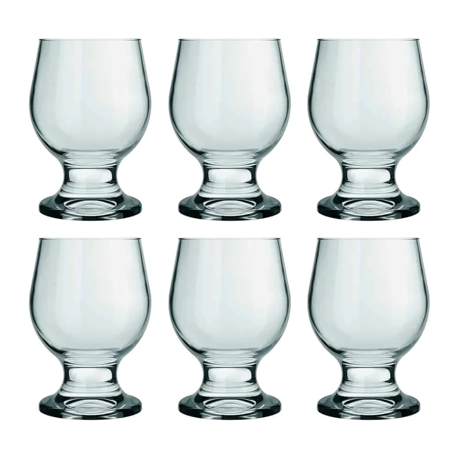 Copa Nadir Paulista de vidrio 200 ml — Pack x 6