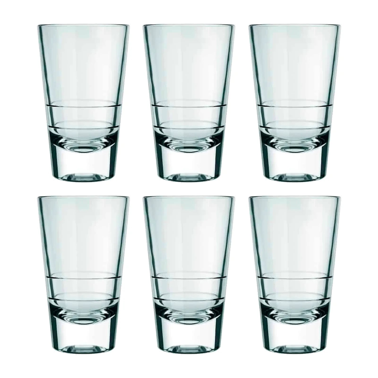 Vaso shot Nadir Caninha de vidrio 100 ml — Pack x 6