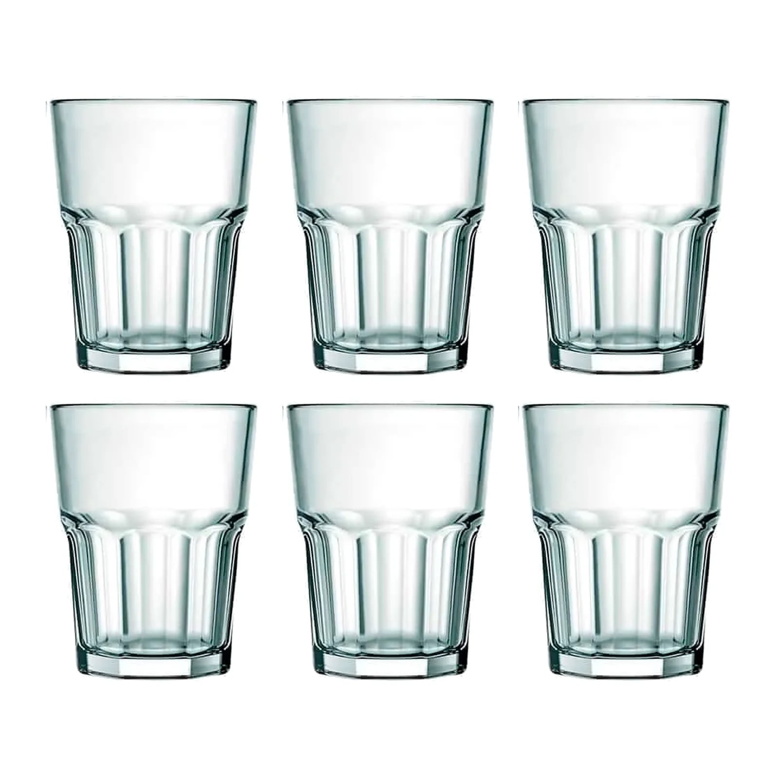 Vaso Nadir Bristol de vidrio 200 ml — Pack x 6