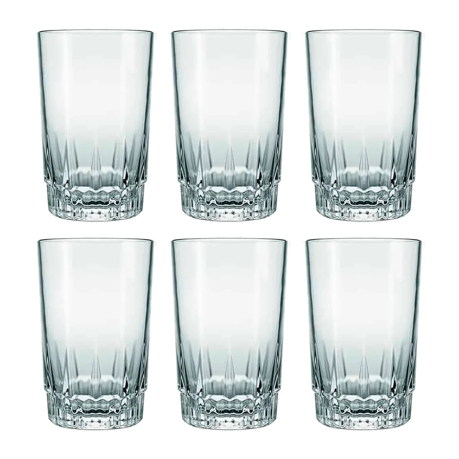 Vaso Nadir Vegas de vidrio 240 ml — Pack x 6