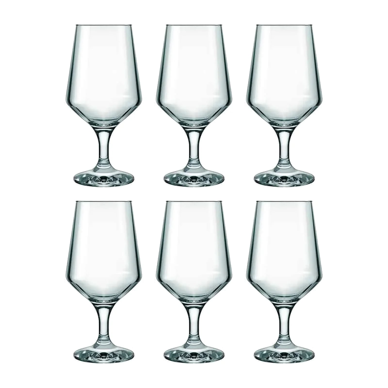 Copa de cerveza Nadir Brunello de vidrio 400 ml — Pack x 6
