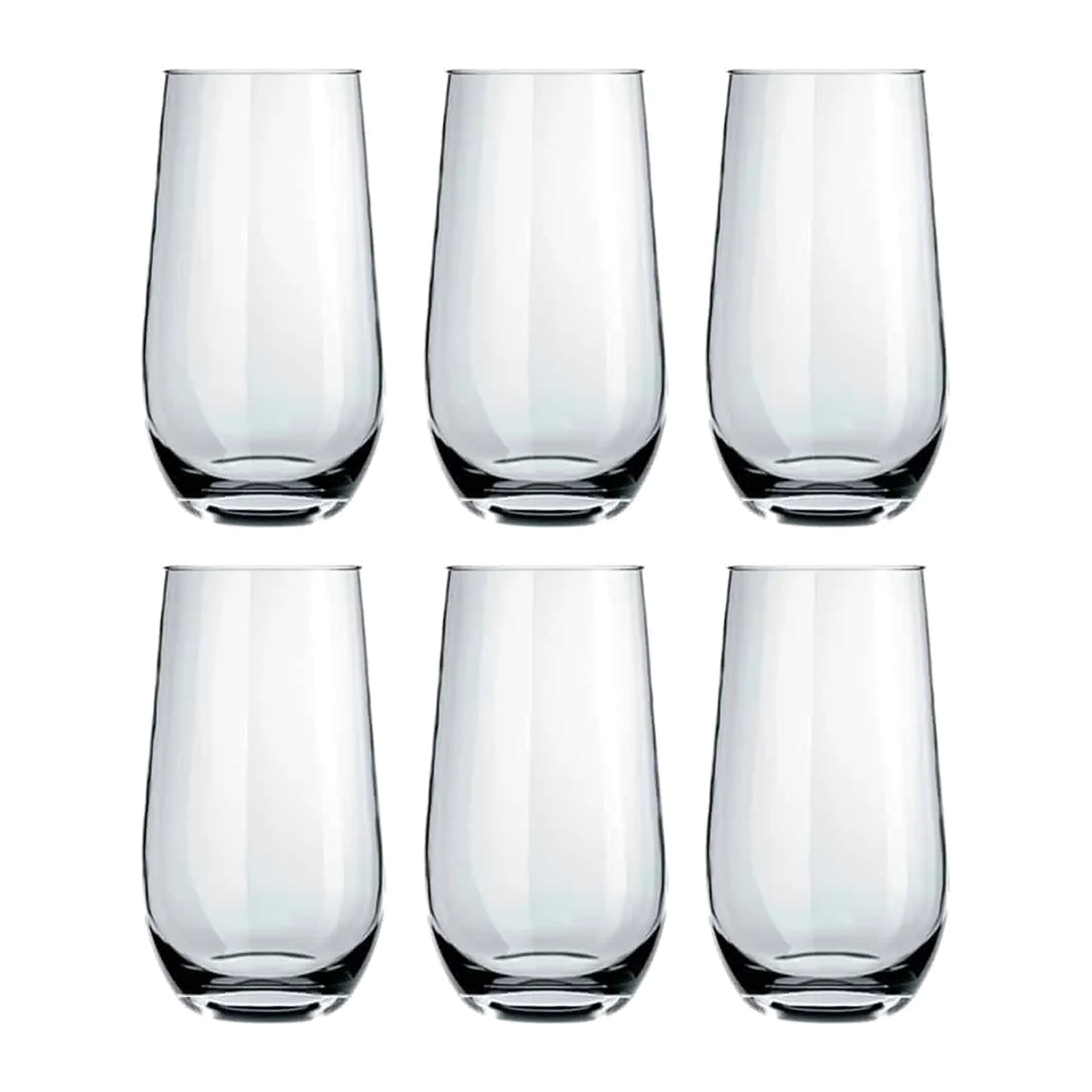 Vaso Nadir Dubai Long Drink de vidrio 500 ml — Pack x 6