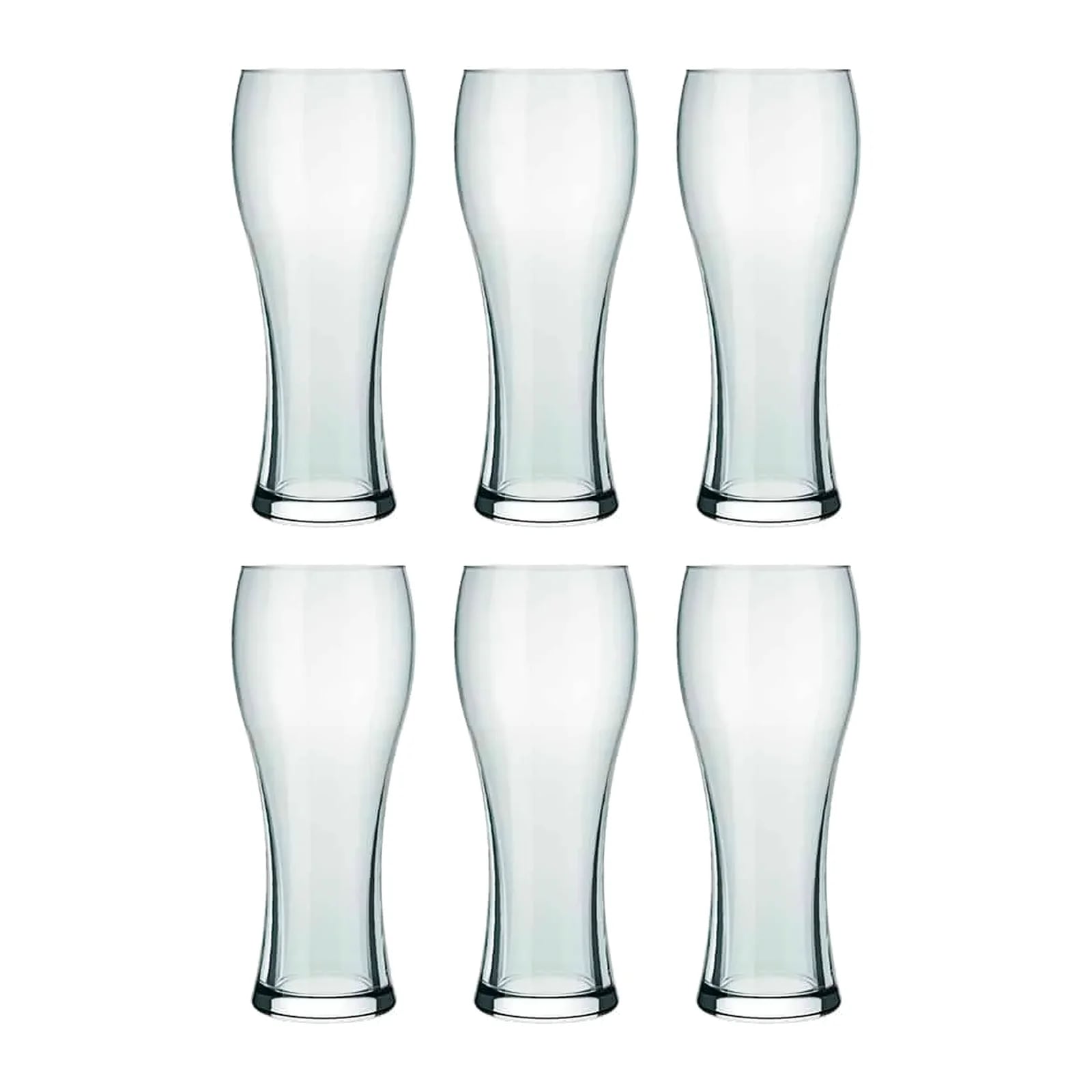 Vaso de cerveza Nadir Joinville de vidrio 300 ml — Pack x 6
