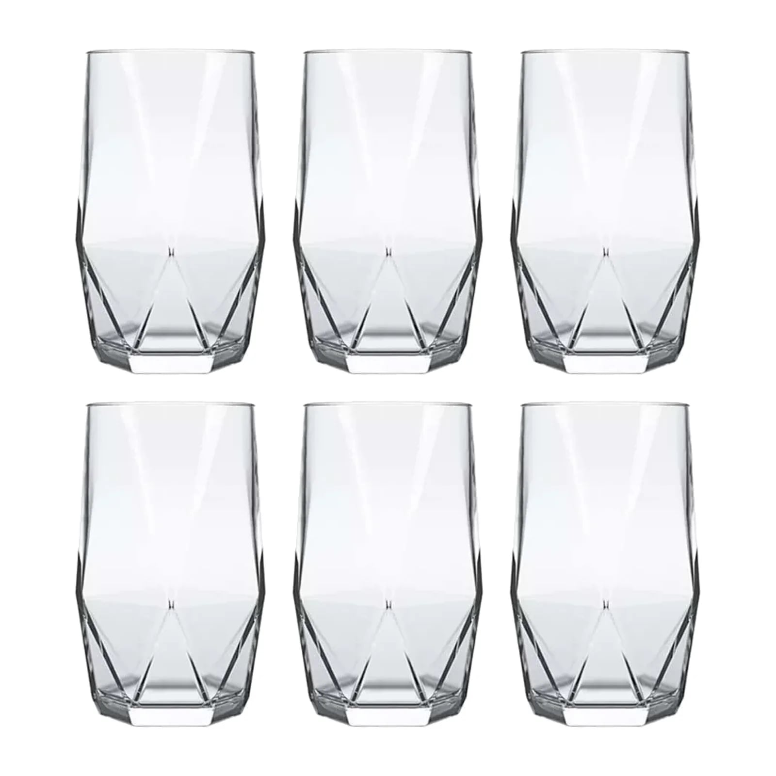 Vaso Nadir Topázio de vidrio 360 ml — Pack x 6