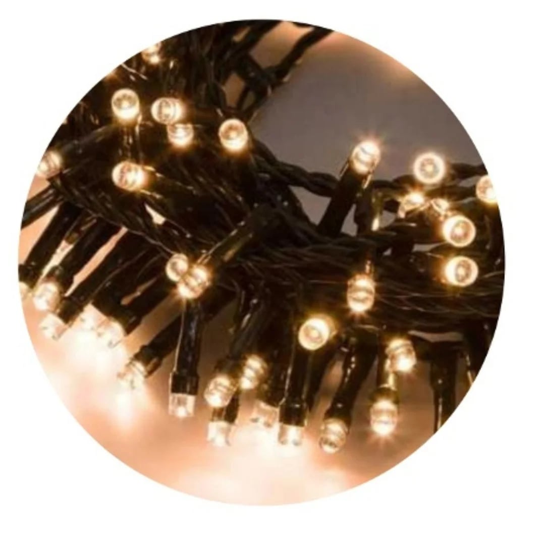 Luz de Navidad cálida 4,5 m