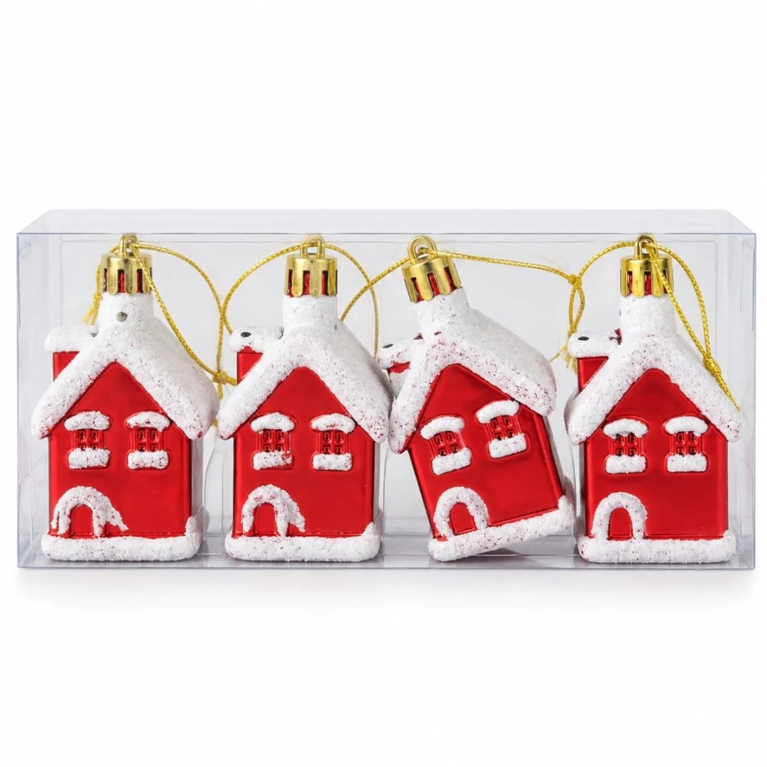 Adorno colgante de Navidad — Pack x 4