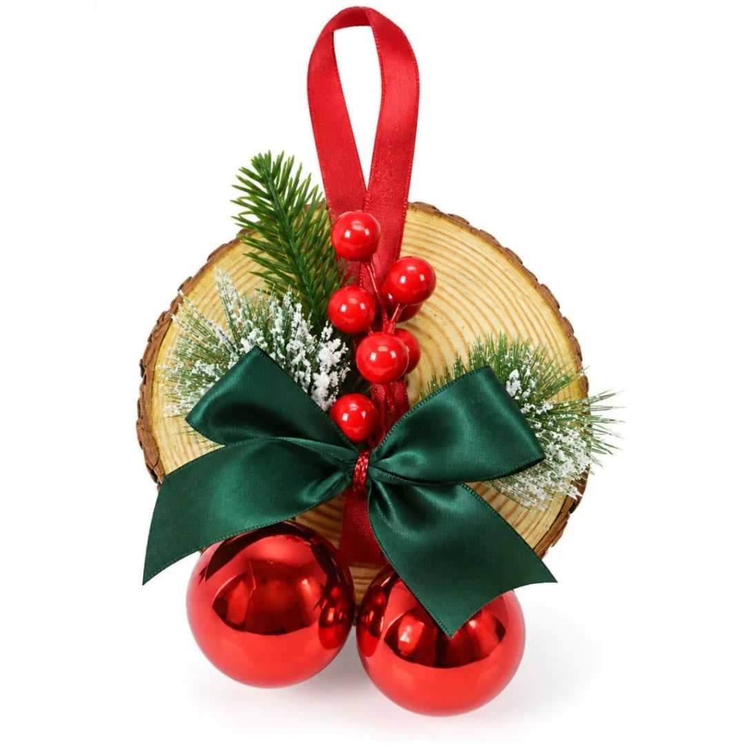 Adorno Navideño de madera 14 cm