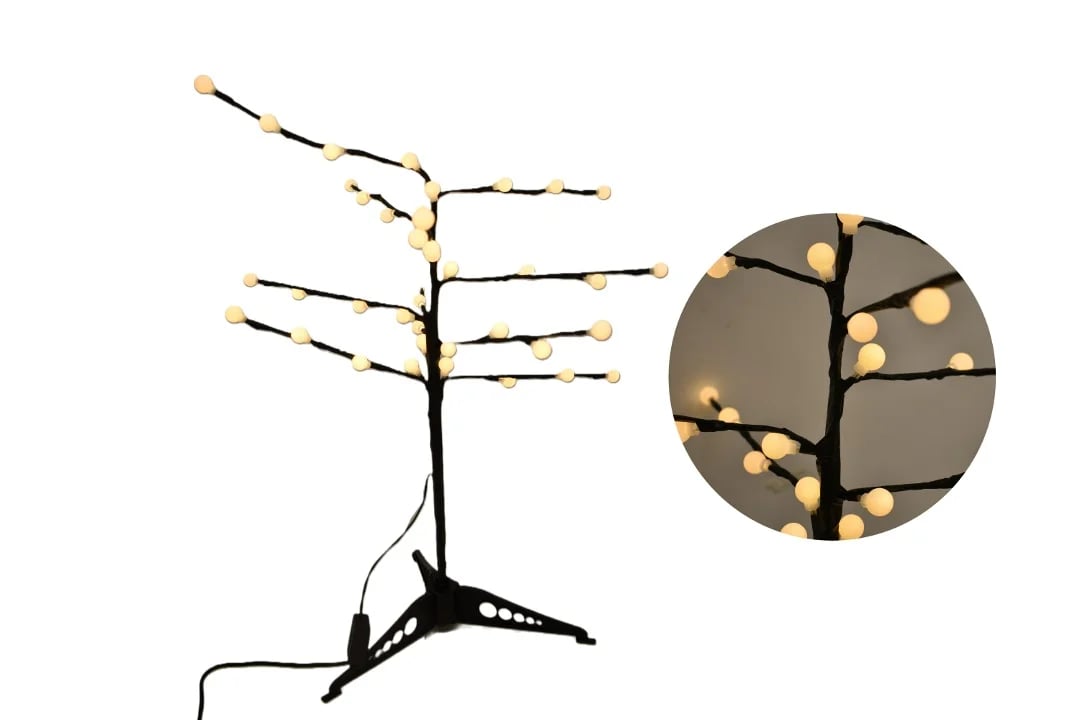 Adorno de Navidad árbol con luces 70 cm