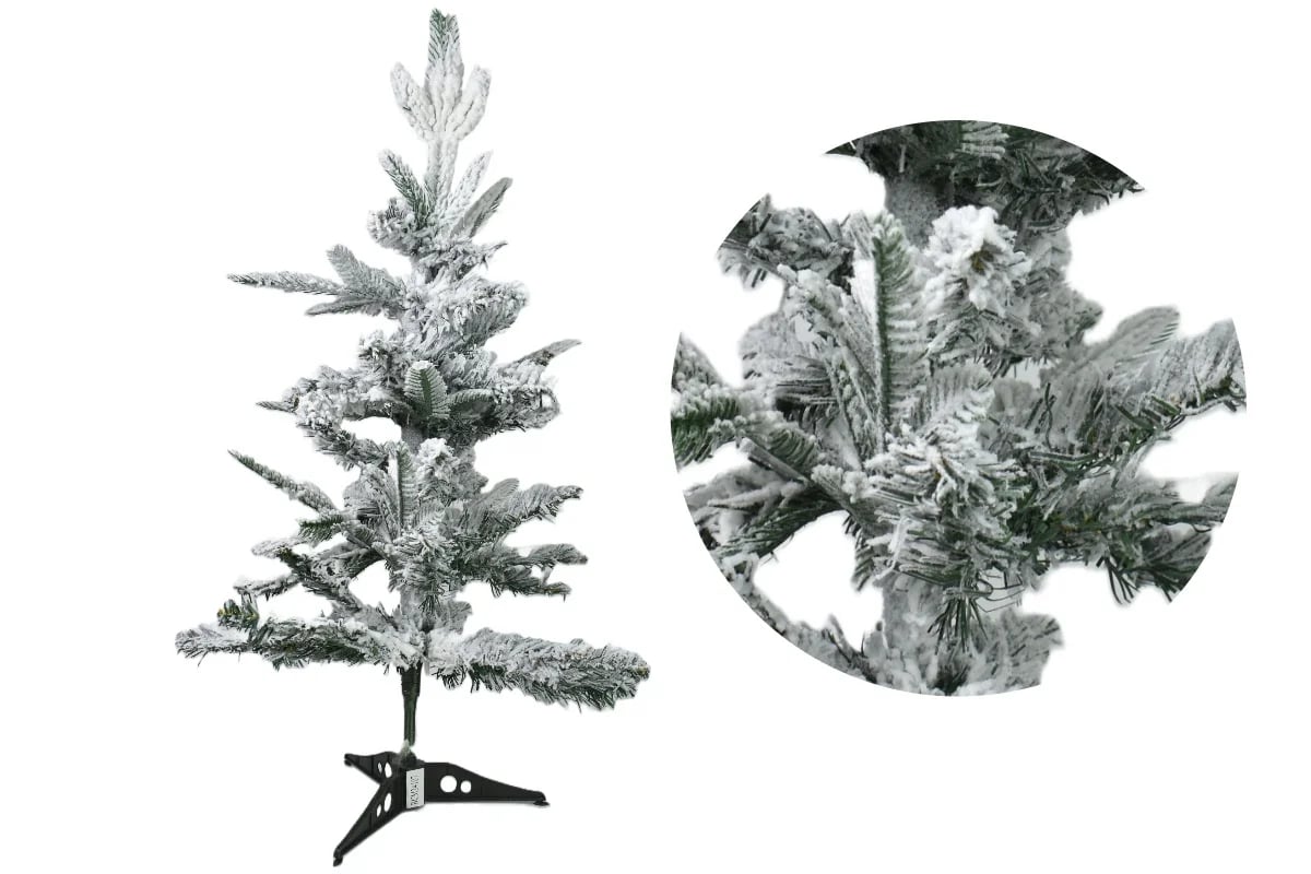 Árbol de Navidad nevado 60 cm