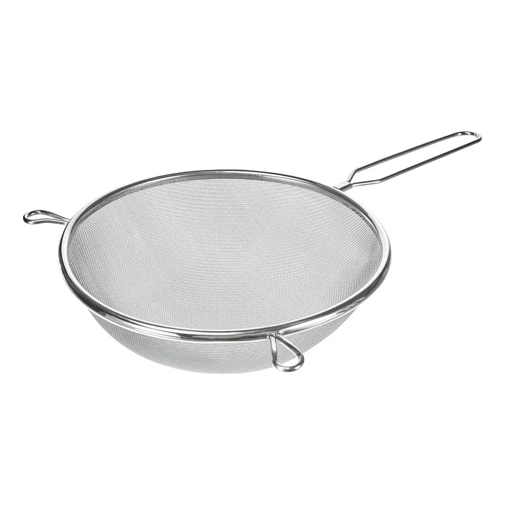 Colador De Malla Acero Inoxidable Cernidor Con Mango 21 Cm