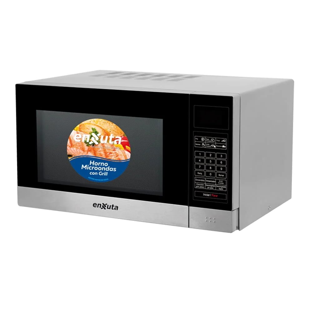Microondas Digital Enxuta 23 Litros Moenx0323dgi Grill 800w