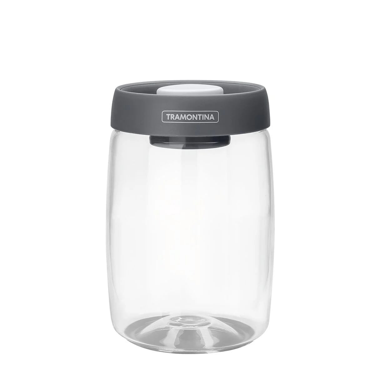 Frasco para alimentos Tramontina Purezza de vidrio 1.2 L con tapa plástica al vacío