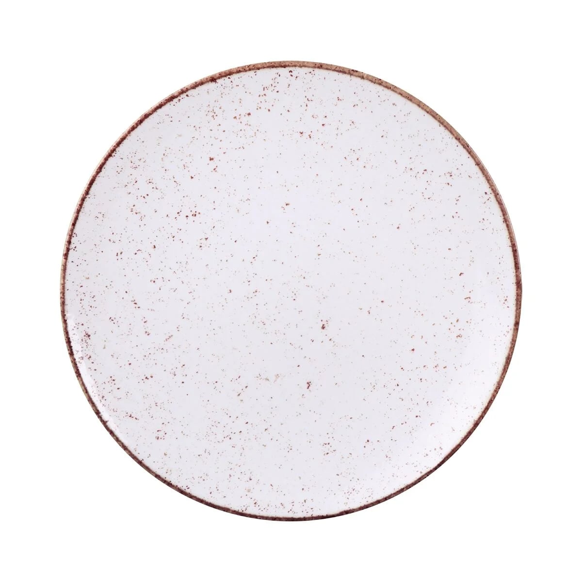 Plato llano Tramontina Rústico de porcelana 28 cm