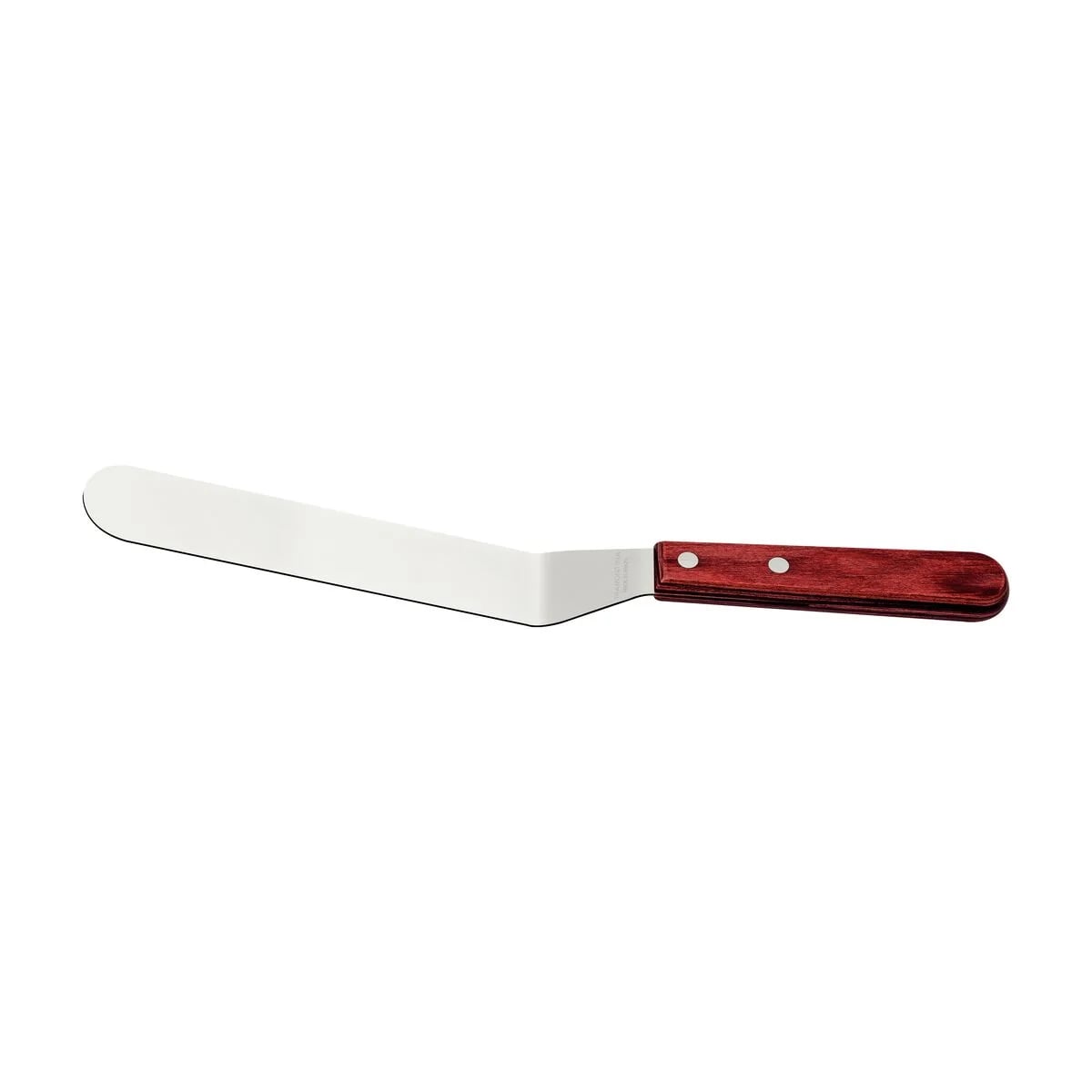 Espátula para repostería Tramontina Polywood de acero inoxidable 7 pulgadas rojo