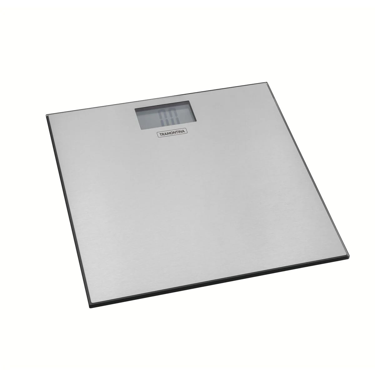 Balanza digital de baño Tramontina Adatto 180 kg de acero inoxidable y vidrio