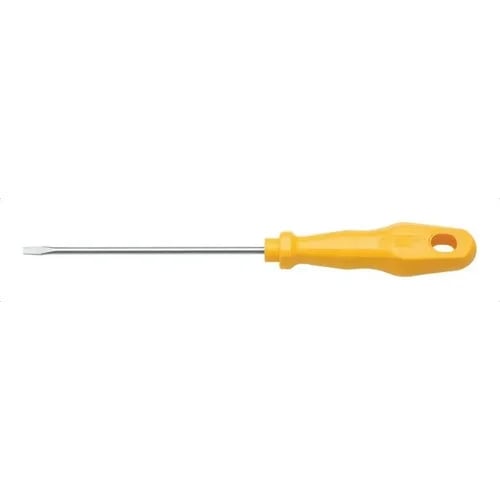 Destornillador plano Tramontina Master Yellow 1/8 x 5 pulgadas