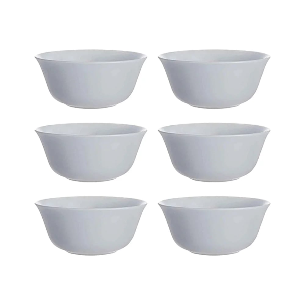 Bowl De Vidrio Compotera Luminarc 12 Cm Granit Carine X6 Uni