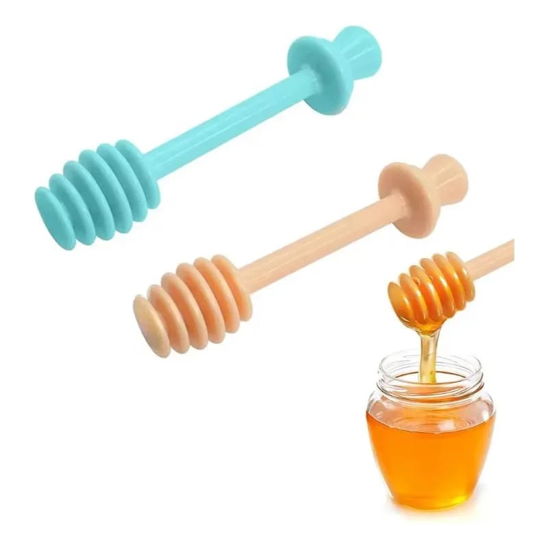 Cuchara Para Miel De Plastico Cucharita 13 Cm