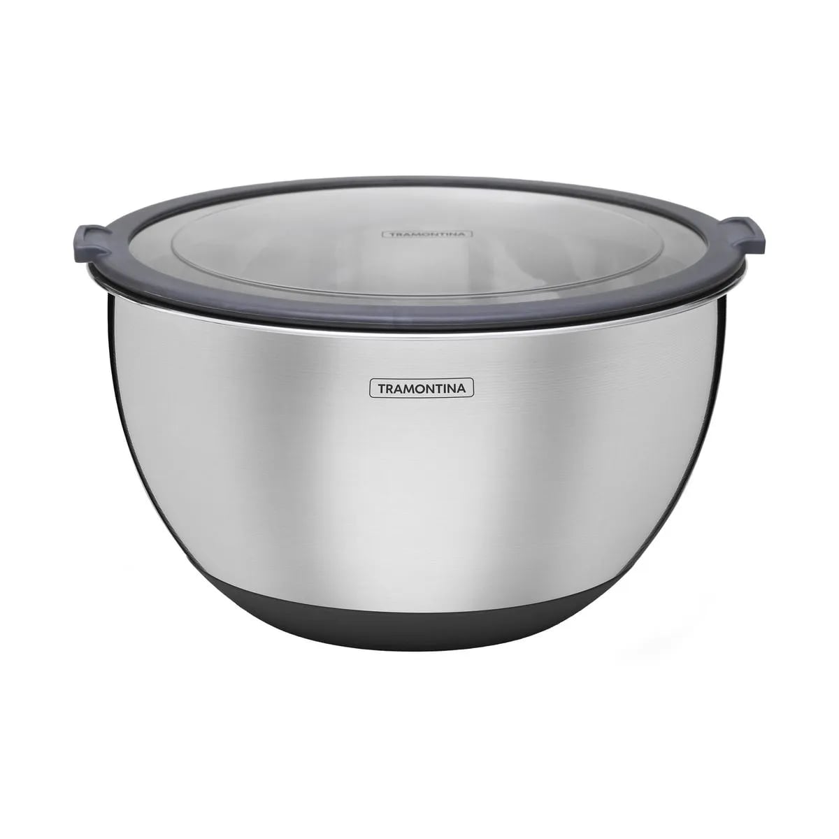 Bowl con tapa Tramontina Cucina de acero inoxidable 1.5 L