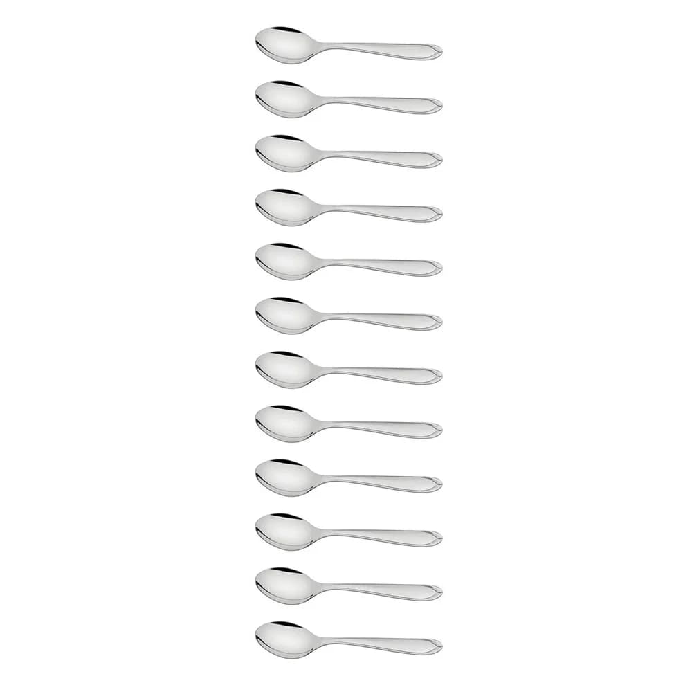 Cucharas de café Tramontina Laguna de acero inoxidable pack de 12