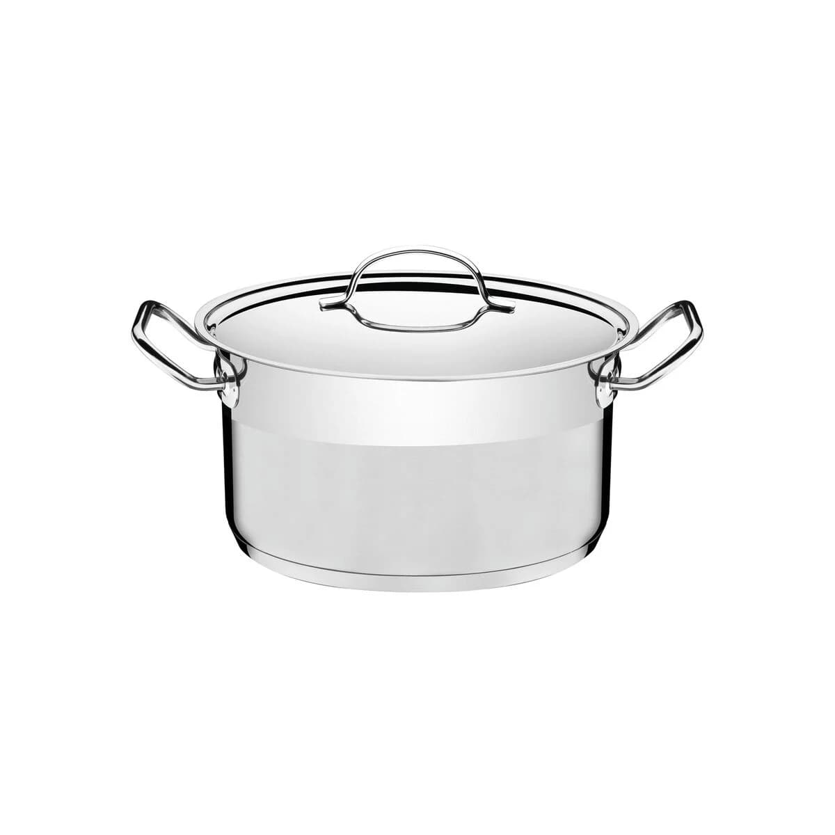 Cacerola profunda Tramontina Professional de acero inoxidable triple fondo 20 cm 3.6 L para inducción
