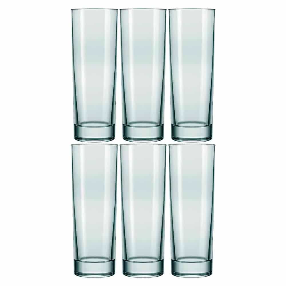 Vaso Refresco Tubo Nadir 300ml Atol X6 Unid.