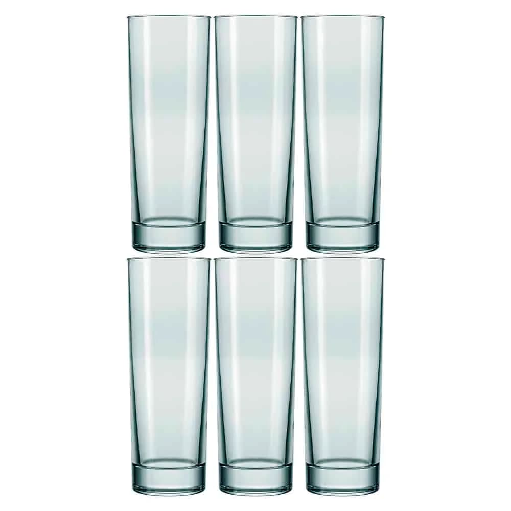 Vaso Refresco Tubo Nadir 300ml Atol X6 Unid.