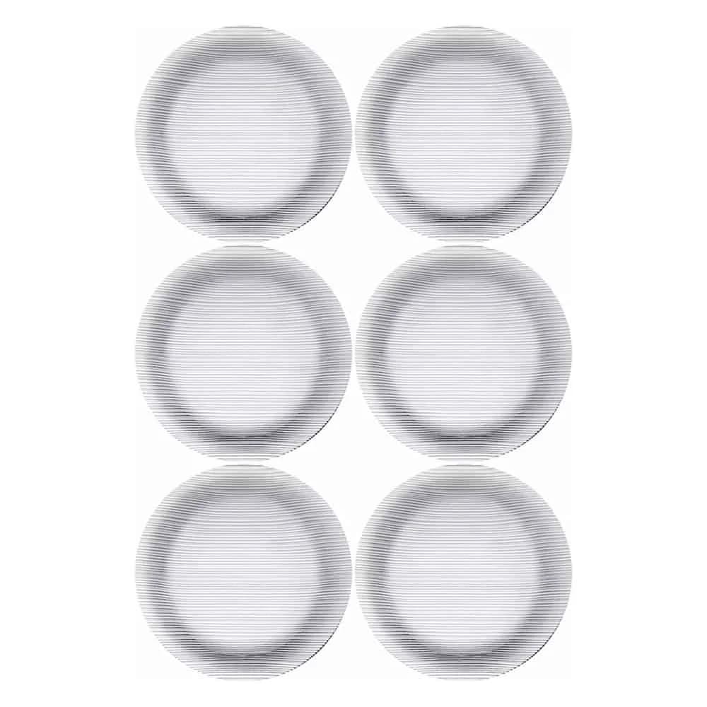 Plato Hondo Duralex 22.4 Cm Diamante X6 Unid. — imagen 1 de 3