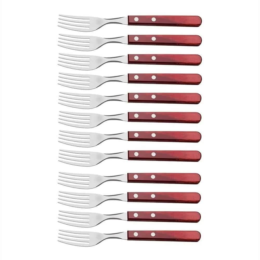 Tenedor Asado X12 Unid. Polywood Tramontina — imagen 1 de 2