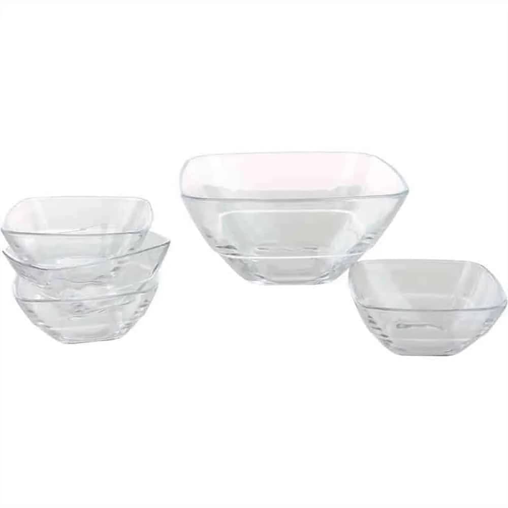 Juego De Bowls Duralex 5 Piezas Cuadre — imagen 1 de 2