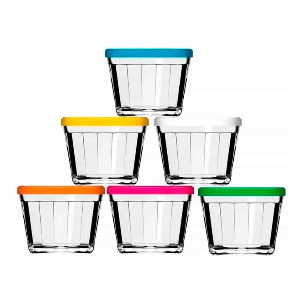 Bowl Vidrio Nadir Americano 150 Ml X 6 Uni