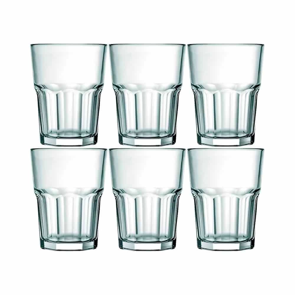 Vaso Agua Nadir 200 Ml Bristol X6 Unid.