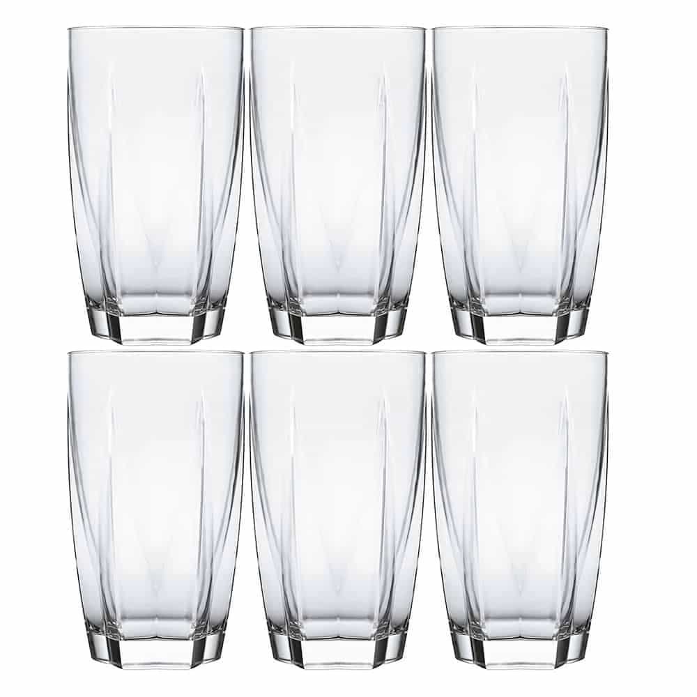 Vaso Refresco Nadir 450 Ml Estela X6 Unid.