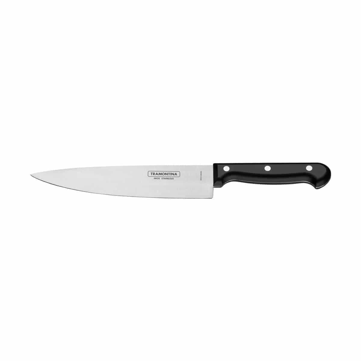 Cuchillo de chef Tramontina Ultracorte de acero inoxidable 7 pulgadas