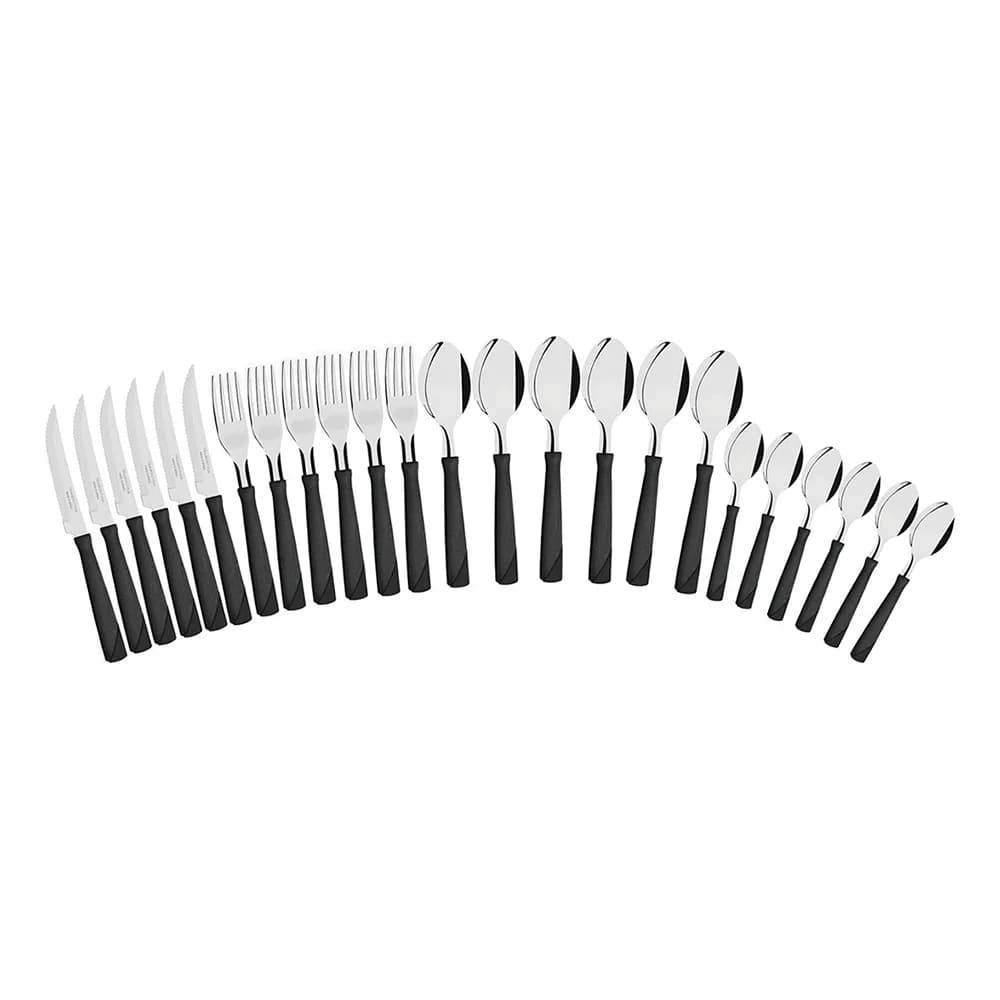 Set Vajilla Kit Cocina 68 Piezas Ollas Cubiertos Vasos — miniatura 4