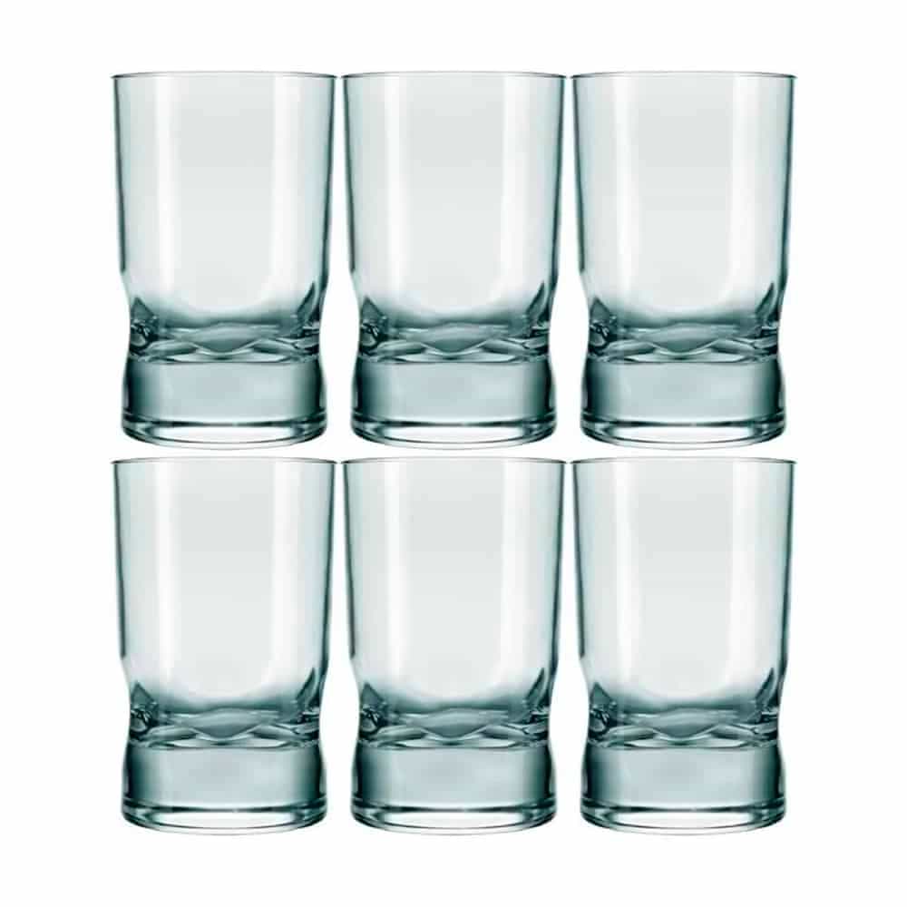 Vaso Agua Nadir 240 Ml Amassadinho X6 Unid.