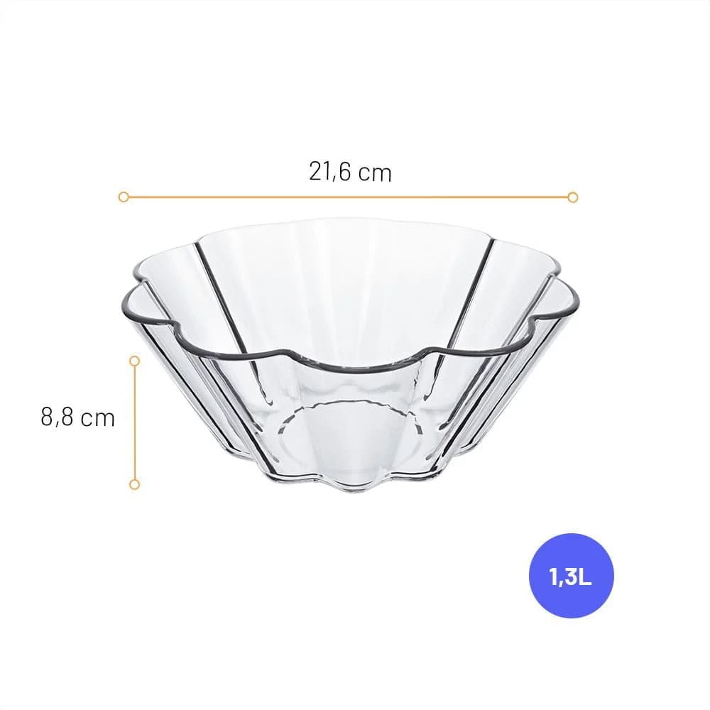 Molde Vidrio Flan 1300 Ml Marinex — miniatura 2