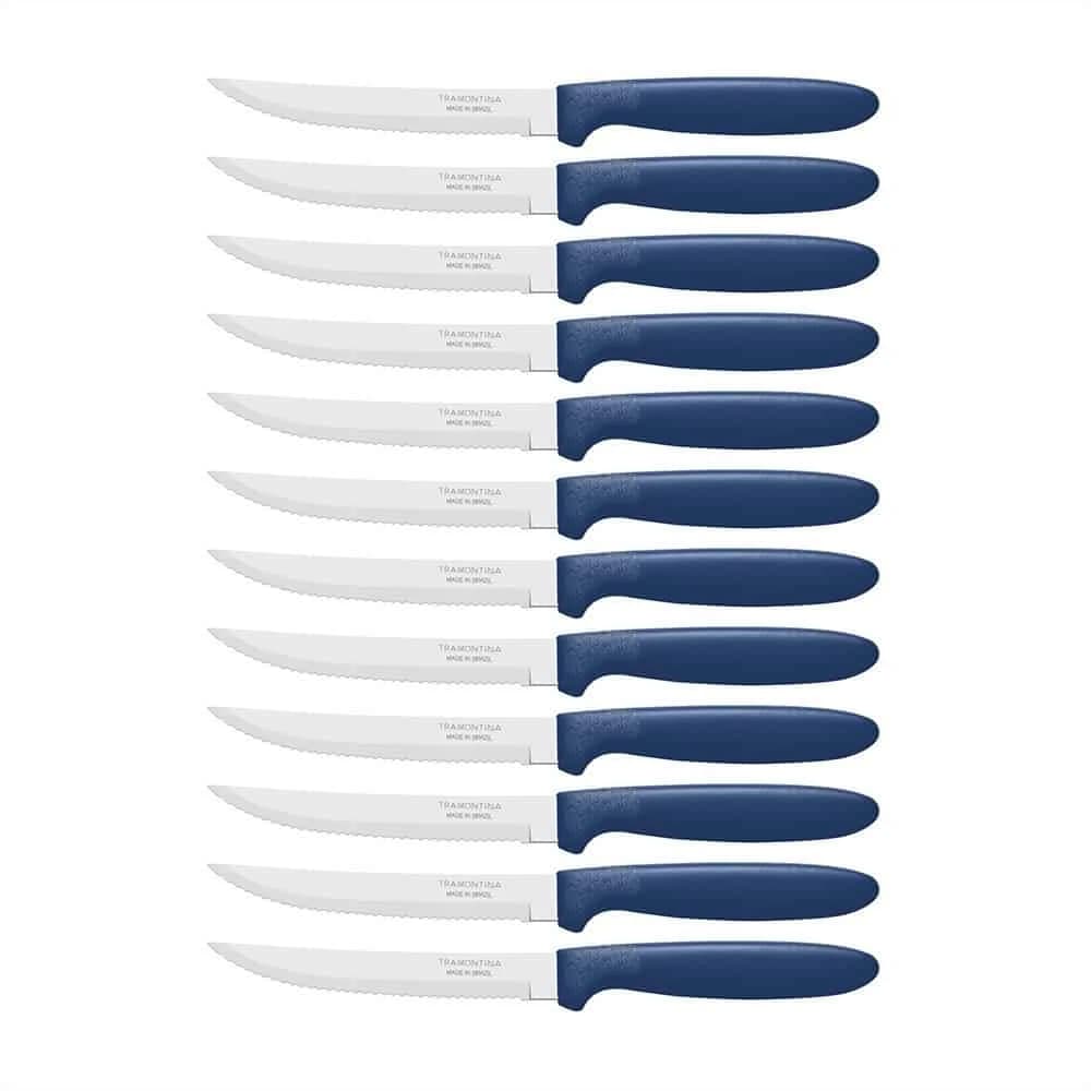 Cuchillo Ipanema Azul X 12 Unid. Tramontina — imagen 1 de 1