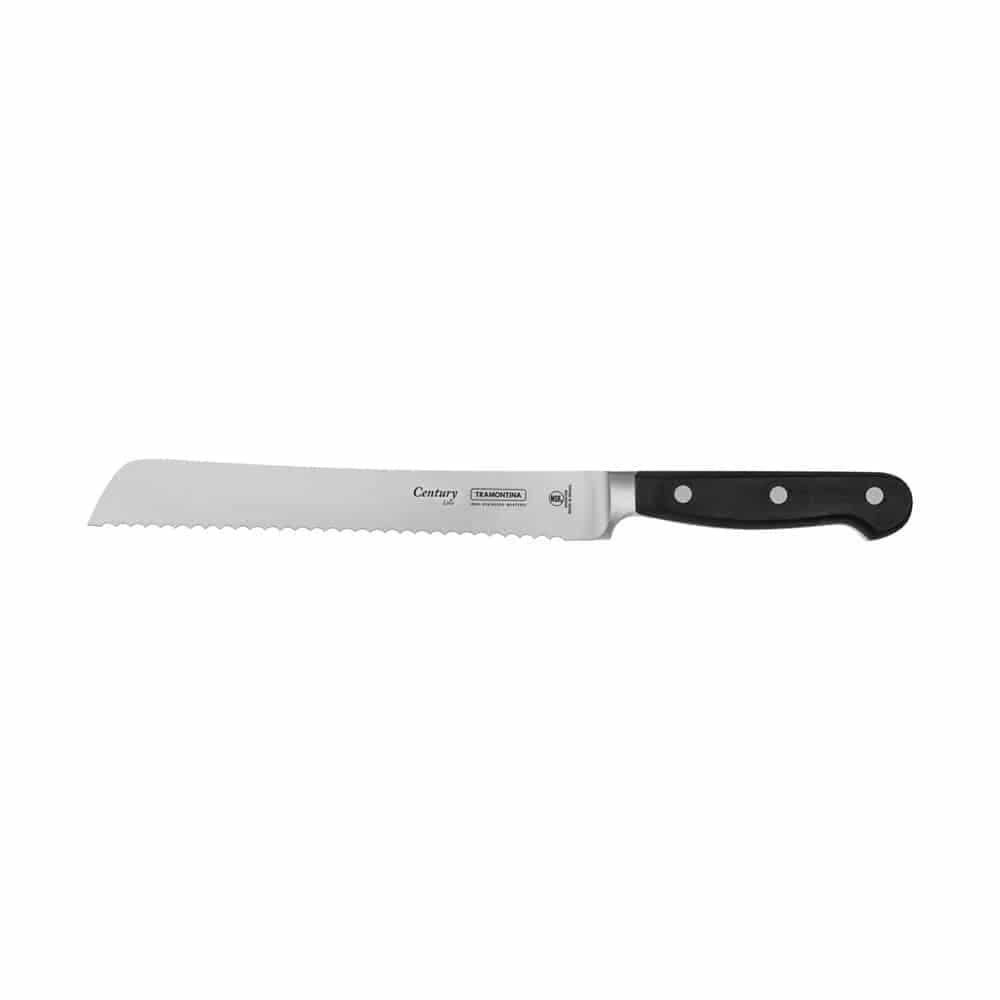 Cuchillo para pan Tramontina Century de acero inoxidable forjado 8 pulgadas