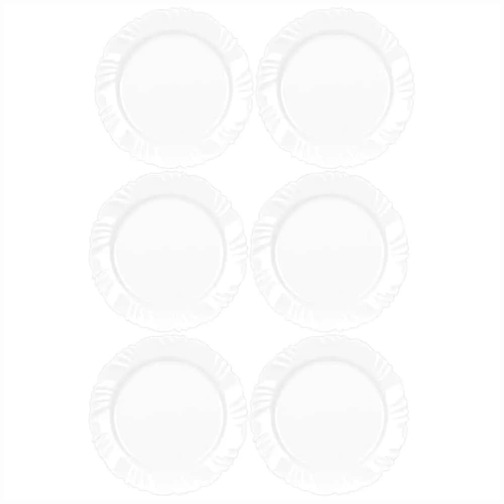 Plato Postre Duralex Opaline Petala 19,5 Cm X6 Unid. — imagen 1 de 2