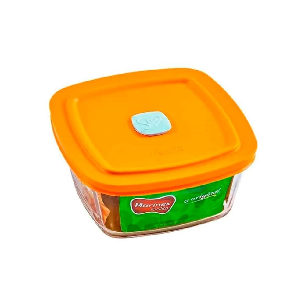 Tupper Vidrio Marinex 1000 Ml Bowl Con Tapa — miniatura 4