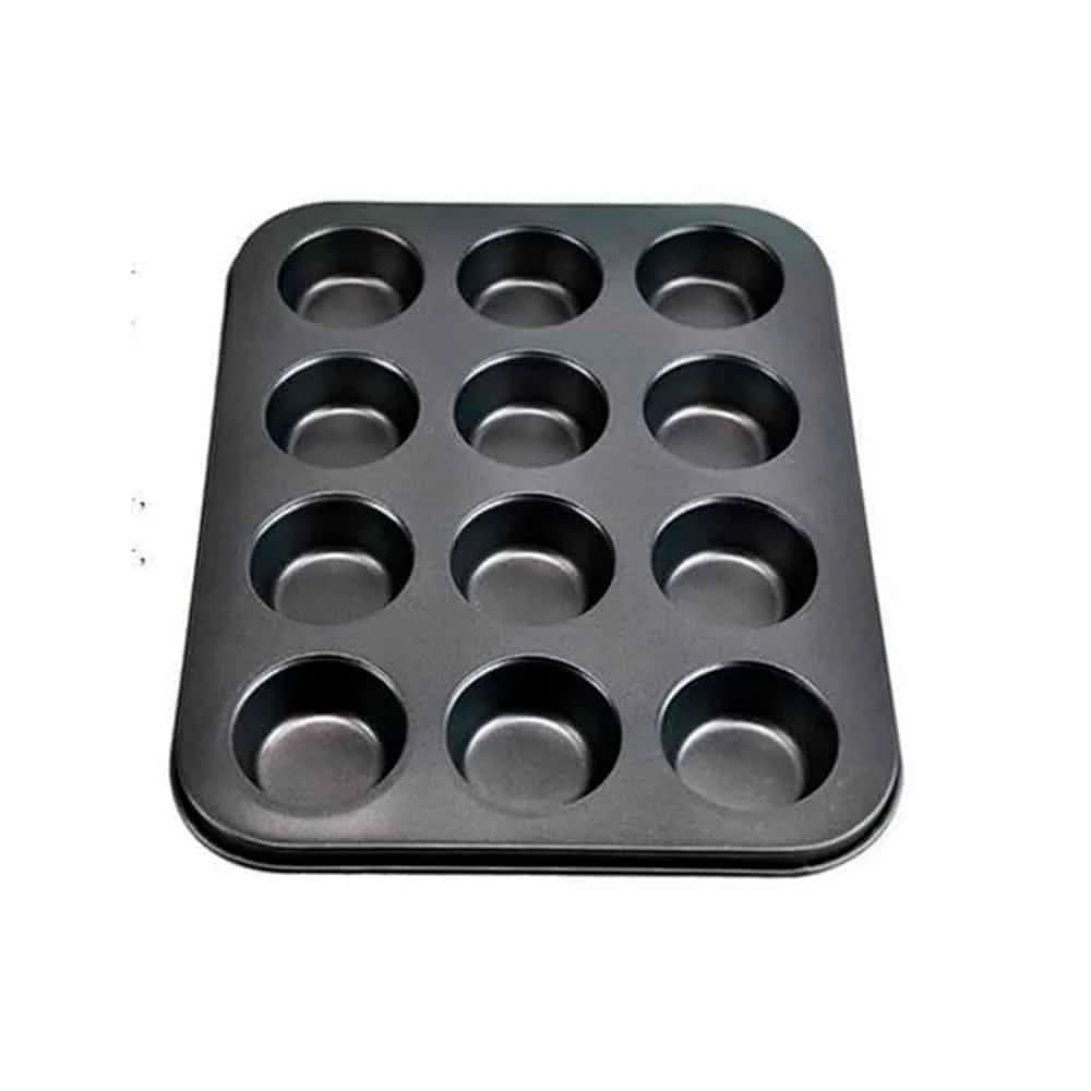 Molde Tefon Antiadherente Para 12 Muffins Grupo Dos — miniatura 3